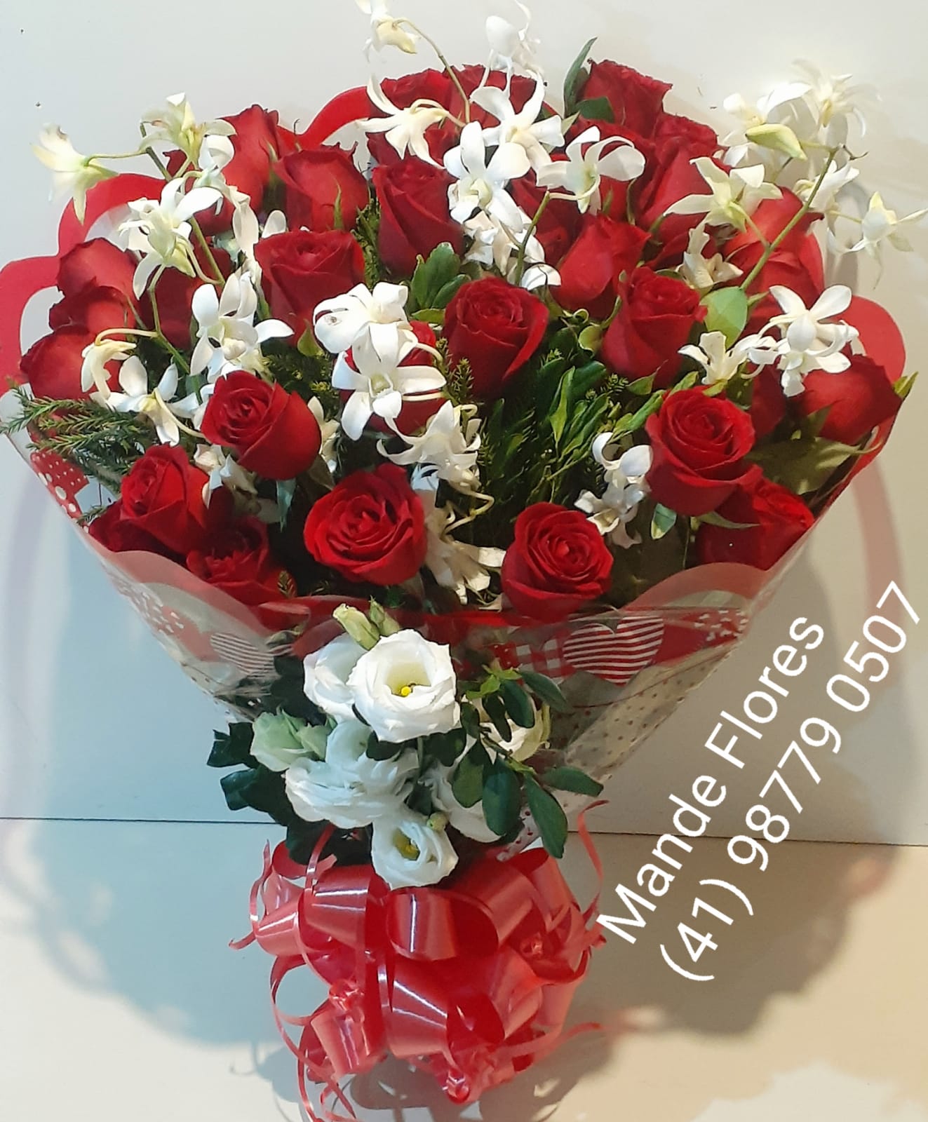 Lindo com 36 rosas
