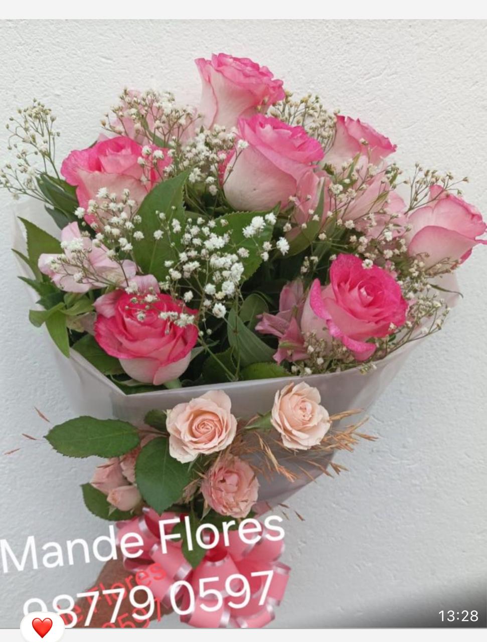 Rosas mescladas.