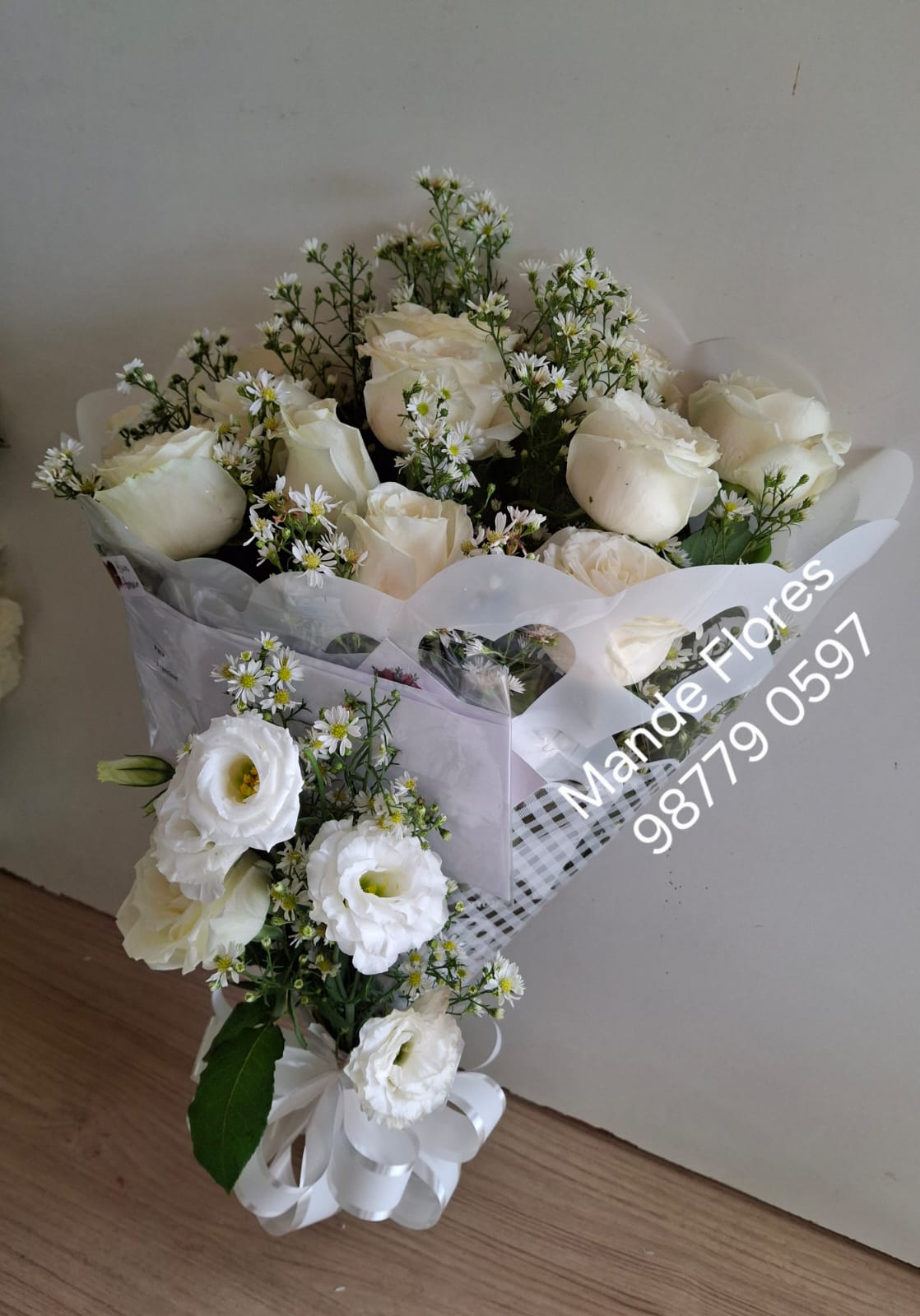 Rosas brancas da paz